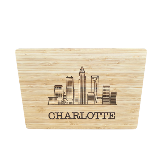 Custom Skyline Cutting Board