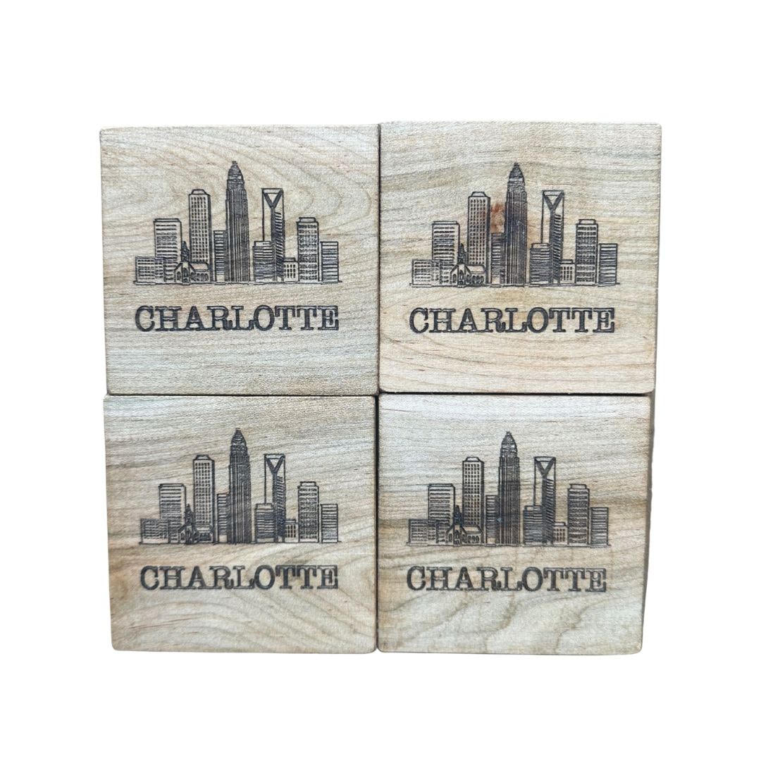 Skyline Coasters Engraved