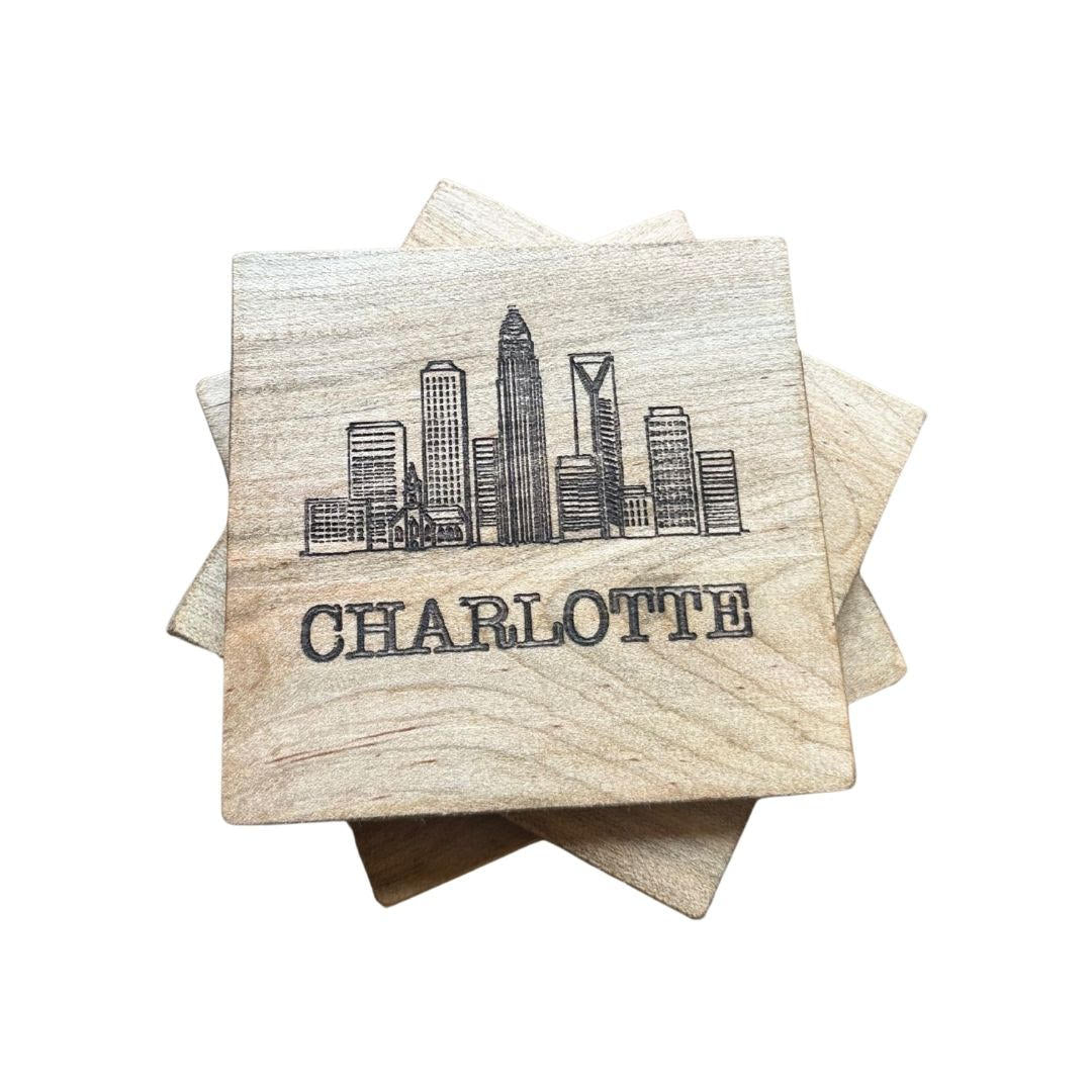 Charlotte Skyline Coasters