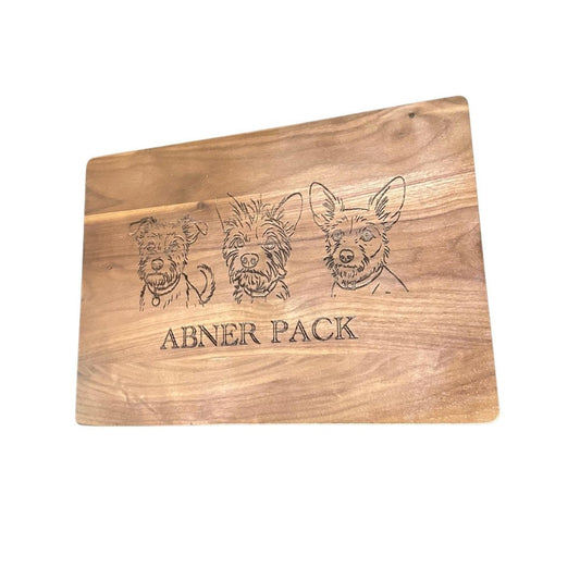 personal engraved cutting board