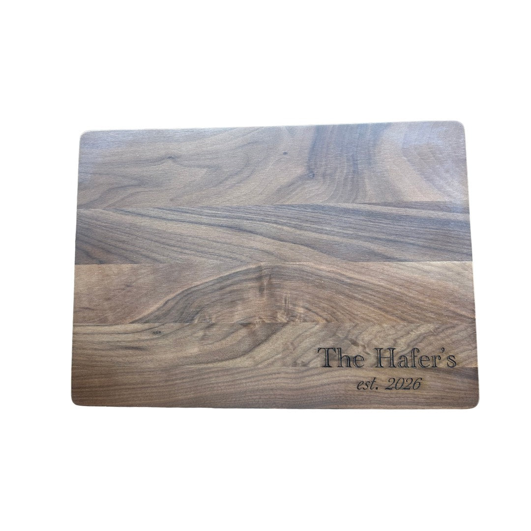 Wedding Present Chopping Board