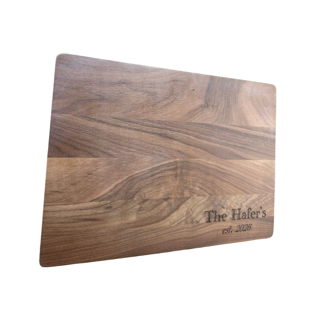 Wedding Present Chopping Board
